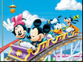 Juego Mickey in Rollercoaster - Set the blocks