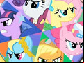 Juego Pony Round Puzzle