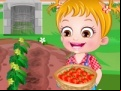 Juego Baby Hazel. Tomato farming