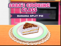 Juego Banana Split Pie: Sara`s Cooking Class