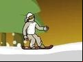 Juego Downhill Snowboard 3