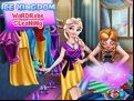 Juego Ice Kingdom Wardrobe Cleaning
