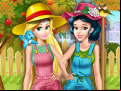Juego Princesses Working In the Garden 