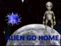Juego Alien go home