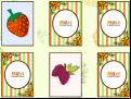 Juego Fruits Memory