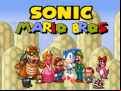 Juego Sonic Mario Bros