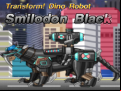 Juego Transform! Dino Robot Smilodon Black