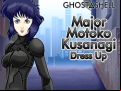 Juego Ghost In The Shell Major Motoko Kusanagi Dress Up
