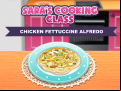 Juego Sara's Cooking Class: Chicken Fettuccine Alfredo