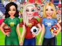 Juego BFF Princess Vote For Football 2018