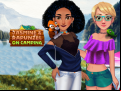 Juego Jasmine & Rapunzel on Camping