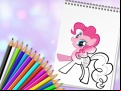 Juego Cute Pony Coloring Book