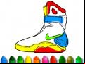 Juego Back To School: Shoe Coloring