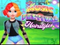 Juego Music Festival Hairstyles