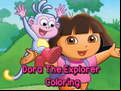 Juego Dora The Explorer Coloring