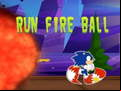 Juego Run fire ball