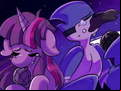 Juego Friday Night Funkin with Twilight Sparkle and Mordecai