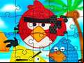 Juego Funny Birds Pop It Jigsaw