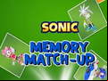 Juego Sonic Memory Match Up
