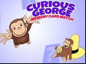 Juego Curious George Memory Card Match
