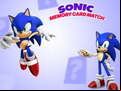 Juego Sonic Memory card Match