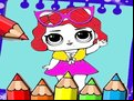 Juego Coloring Dolls Book