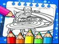 Juego Captain America Coloring Book 