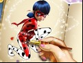 Juego Dotted girl coloring book