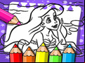 Juego Ariel The Mermaid Coloring Book