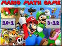 Juego Mario Math Game