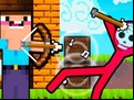 Juego Noob Archer vs Stickman Zombie