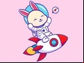 Juego Coloring Book: Rabbit Astronaut