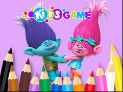 Juego Coloring Book: Cute Troll