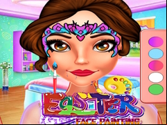 Juego Easter Face Painting