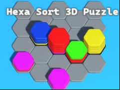 Juego Hexa Sort 3D Puzzle