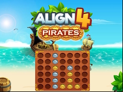 Juego Align 4 Pirates