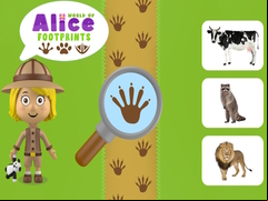 Juego World of Alice Footprints