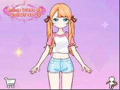 Juego Anime Dress Up Doll Dress Up