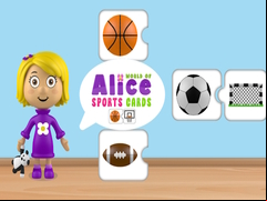 Juego World of Alice Sports Cards