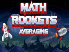 Juego Math Rockets Averaging