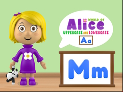 Juego World of Alice Uppercase and Lowercase