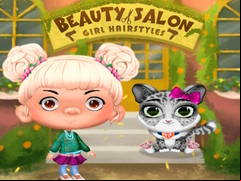 Juego Beauty Salon Girl Hairstyles