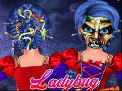 Juego Ladybug Halloween Hairstyles