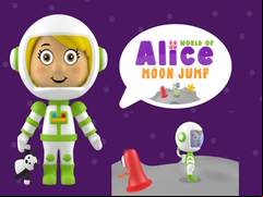 Juego World of Alice Moon Jump