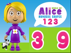 Juego World of Alice Numbers Shapes