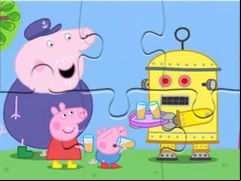 Juego Jigsaw Puzzle: Peppa Robot