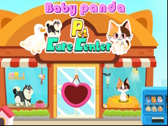 Juego Baby Panda Pet Care Center 