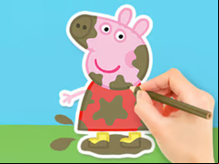 Juego Coloring Book: Peppa In The Mud