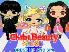Juego Chibi Beauty Salon Dress Up And Spa