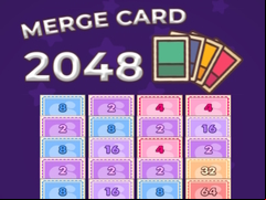 Juego Merge Card 2048